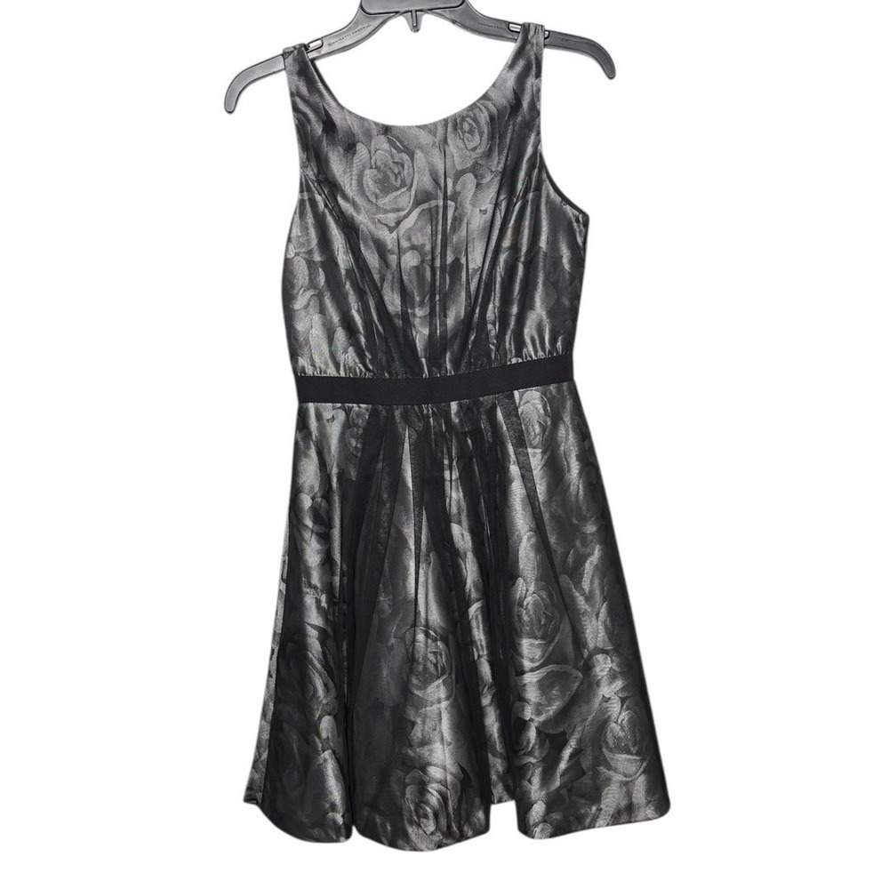 Jessica Simpson Cocktail Floral Party Dress Size 2 Whimsigoth Romantic Grunge